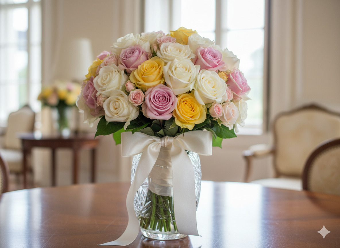 Klassiek rozenboeket